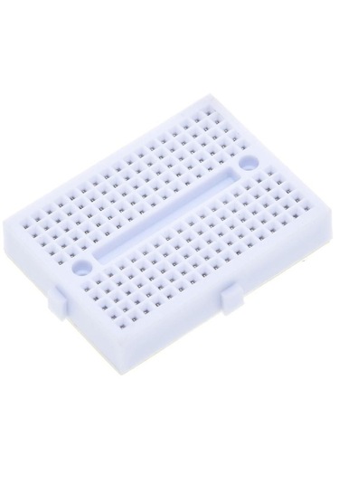 Mini Breadboard Yapışkanlı 170 Pin Beyaz