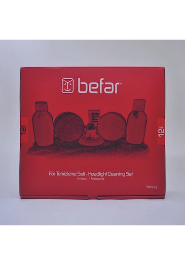 Befar Far Temizleme Yenileme Parlatma Seti Matkap İçin 12li