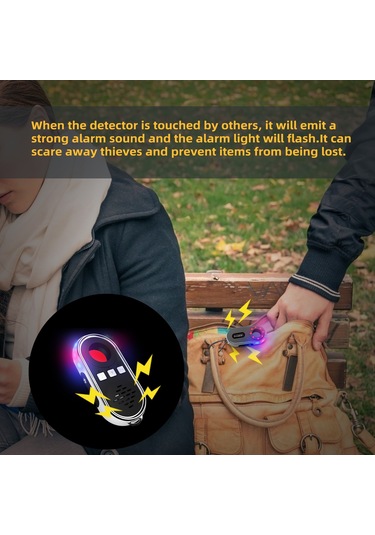 Sones S200 Led El Fenerli Kamera Dedektörü Beyaz Beyaz