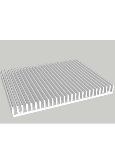 Led Soğutucu Alüminyum Led Soğutucu Power Led Soğutucu 200x20 Mm