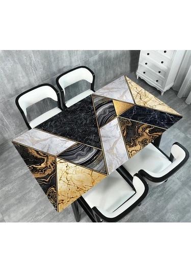 Masa Kaplama Folyosu Mobilya Masa Kaplama Folyoları Soyut Mermer (540882842)