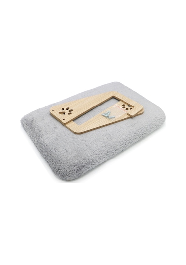 Gobypet Peluş Kalorifer Petek Radyatör Yatağı Geniş Kedi Köpek Kalorifer Yatağı + Paspas