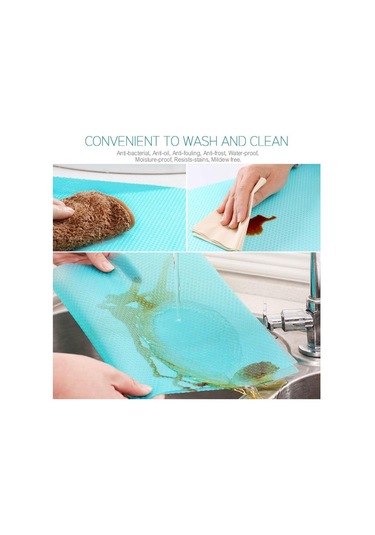 Pembe 4 Adet Buzdolabı Pedi Antibakteriyel Zehirli Küf Nem Pedi Su Geçirmez Buzdolabı Paspasları Pembe