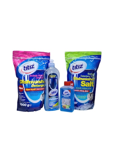 Titiz Toz Bulaşık Makinesi 4'lü Set