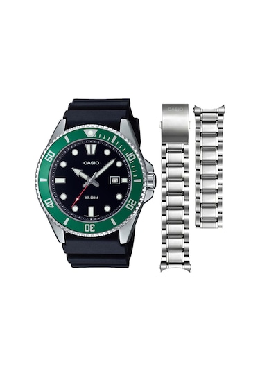 Casio Mdv-107 Bill Gates Erkek Kol Saati Metalik 24621288