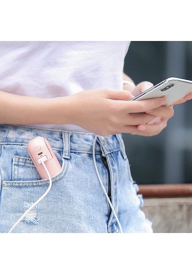 Life 8 Plus 4500mah Taşınabilir El Tipi Vantilatör, Beyaz