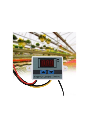 Jeemson Dijital Isı Kontrol Cihazı Xh-w3001 Mikroişlemci Termostat -50 C/+110 C 0.1 C Doğruluk 220v