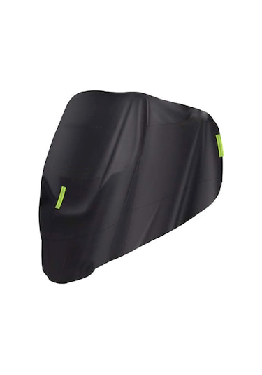 Wezone 210d Oksford Kumaş Motor Bisiklet Kaputu, Suya/toza/ Güneşe Dayanıklı, Tüm Mevsim Koruması, Katlanabilir Taşınabilir Xxl