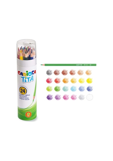 Carioca Tita Kuru Boya Kalemi  24'lü