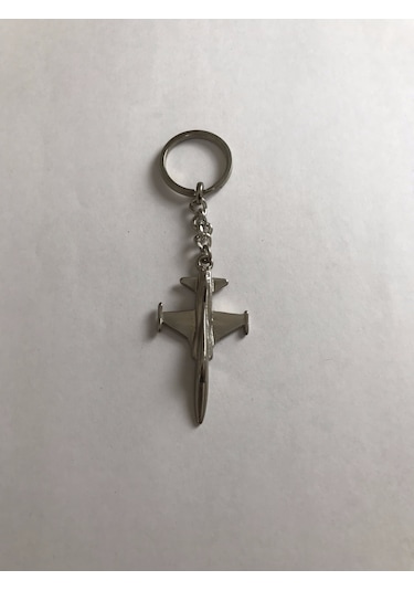 Bd Tekstil Uçak Model F-16 Tasarım Gümüş Renkli Bileklik