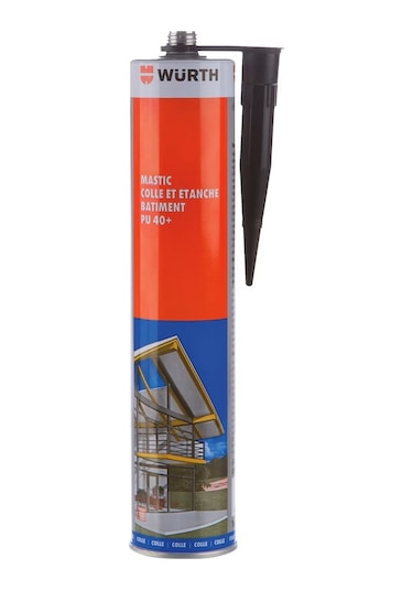 Würth Yapıştırıcı Sızdırmaz Pu 40 Plus Siyah 310ml