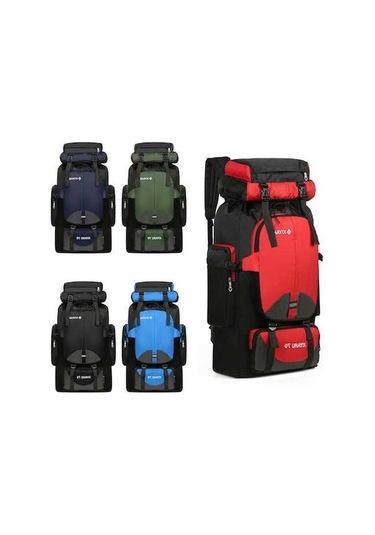 Didadodo Büyük Kapasiteli 70l Su Geçirmez Sırt Çantası - Kampçılık, Tırmanış Ve Doğa Yürüyüşleri İçin Çok Renkli, Pratik Tasarım Çok Renkli