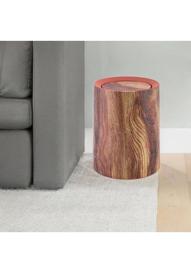 Pazly Yatak Taklit Suntek Retro Kutusu Konteyneri Kahverengi Çöp Ahşap 11l My Kahverengi