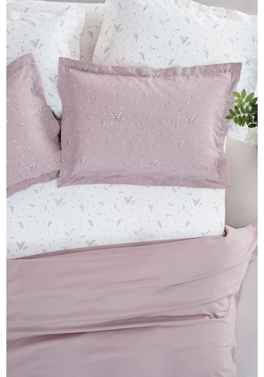 Yataş Bedding Ramona Çift Kişilik Bambu Pike Takımı - Mürdüm