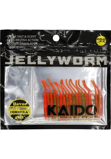Kaido Jellyworm Jw55 Silikon Yem 18li Pk Renk: S057