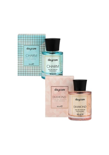 Charm & Diamond 2'li Set Kadın Edp Parfüm 50ml + 100ml Çiçeksi