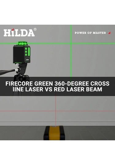 Tongxida Ab182 Lazer Seviyesi 2/5 Satır 360 Otomatik Tesviye İnşaatı Hilda'nın Seviyesi