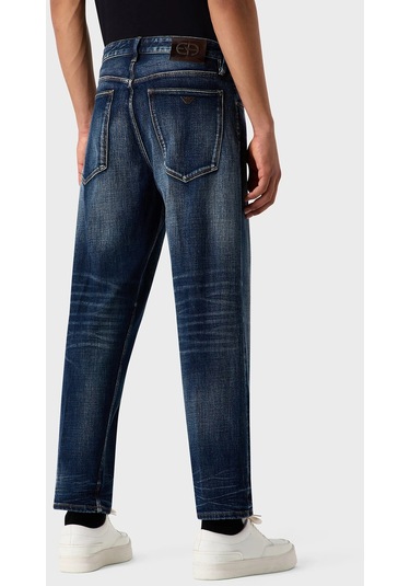Emporio Armani Erkek Kot Pantolon 6r1j69 1dqtz 0942 Koyu Mavi