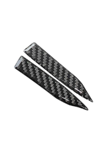 2 Adet Çizilmez Trim Sticker, Çarpışma Önleyici Şerit Ve 2 Adet Karbon Fiber Abs Yan Dikiz Aynası Kaiyi