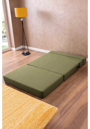 Argimo Balder Çift Kişilik Puf Katlanır Yer Yatağı Yeşil
