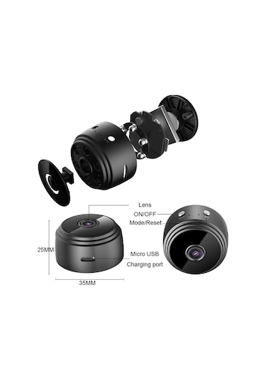 Flybuy 1080p Wifi A9 Kamera, Ev Güvenlik P2p Kamera