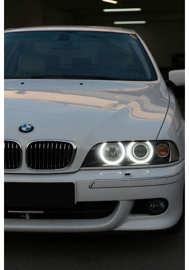 Bmw E39 Led Angel Halka Seti Beyaz Far İçi Halka Premium Görünüm