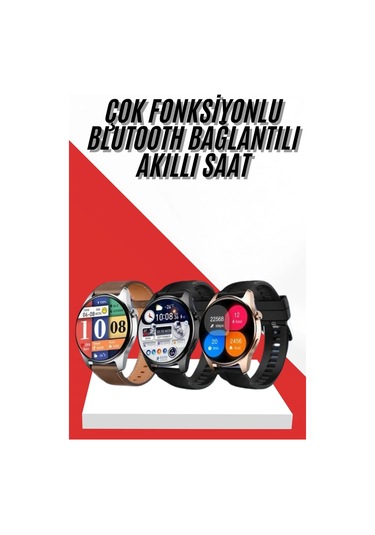 Akıllı Saat 1.5 Inç Amoled Ekran Çift Kordonlu Gps Nfc Uyumlu