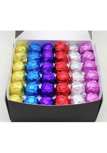 Dark Brown Dökme Fındık Parçacıklı Sargılı Kristal Sütlü Çikolata 1 KG