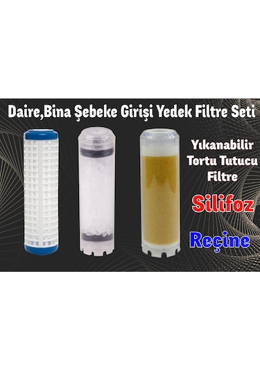 Sulook Şebeke,daire,bina Girişi Yedek Filtre Seti