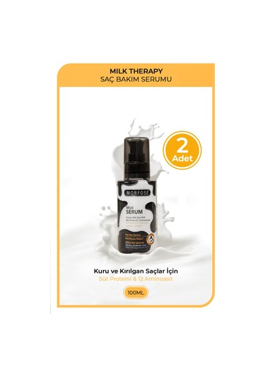 Morfose Milk Therapy Keratin Saç Serumu 2 x 100 ML