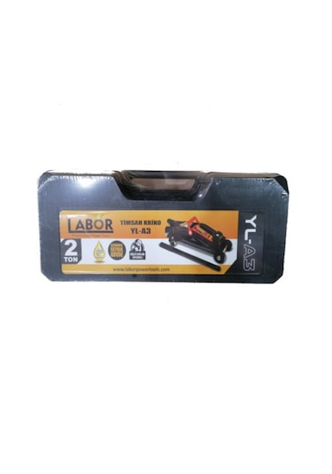 Labor Plastik Çantalı Arabalı Kriko 2 Ton