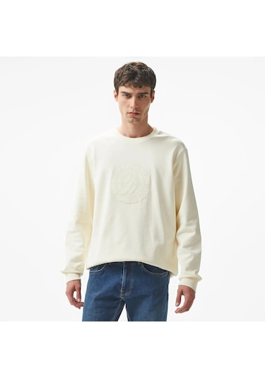 Nautica Erkek Sweatshirt K47038t Ekru