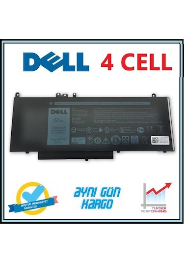 Dell Uyumlu Latitude 14-E5470 Batarya Pil N11.1062