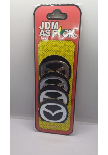 Jant Göbeği Etiketi Mazda 55 Mm 4 Adet