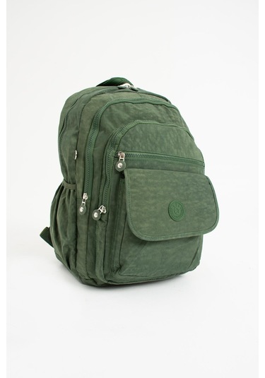 Ultra Hafif Çok Cepli Su Geçirmez Sırt Çantası Unisex Yeşil Model:571-2a - Yeşil