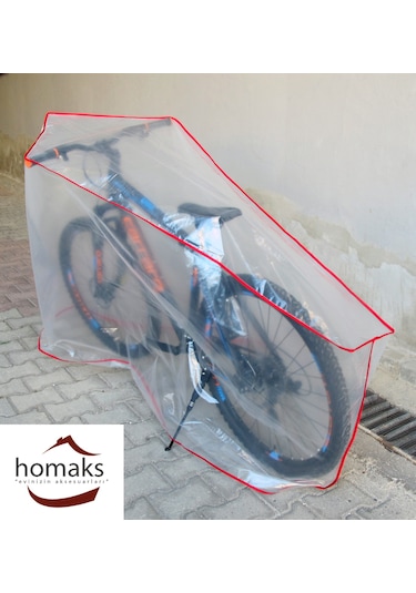 Homaks Bisiklet Koruma Örtüsü Şeffaf