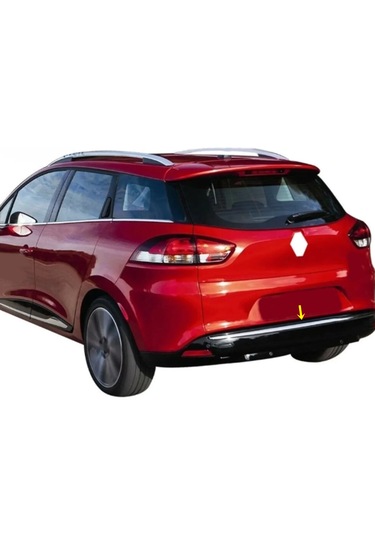Renault Clio 4 Sw Krom Arka Tampon Çıta 2012-2019 Arası P.çelik
