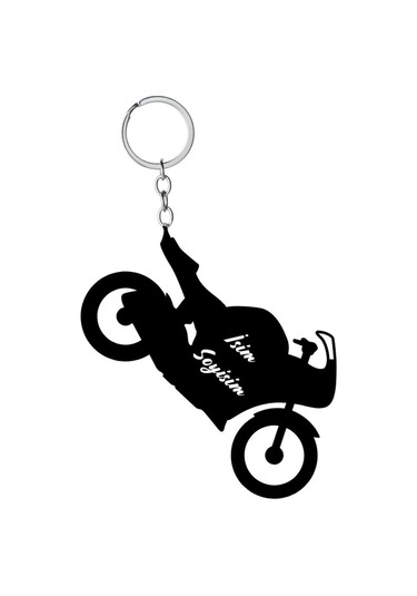 Kişiye Özel Motor Anahtarlığı - İsim Yazılı Anahtarlık