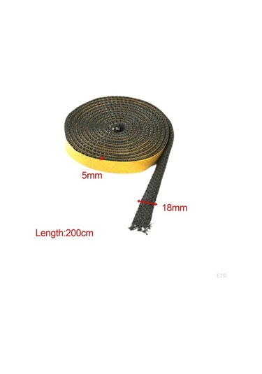 Pazly Dayanıklı Gri Sızdırmazlık Conta Şömine İçin 3mmx15mmx2.5m