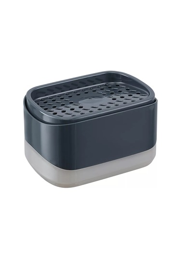 Smart Solutions Nori 350 Ml Bulaşık Süngeri İçin Mutfak Dispanseri 262691340 Koyu Gri