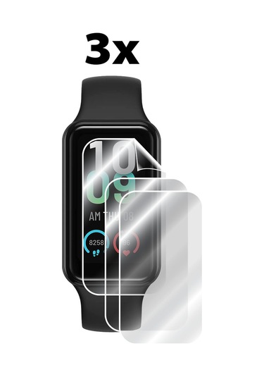 Amazfit Band 7 Akıllı Saat ile uyumlu IPG Ekran Koruyucu (3 Adet)