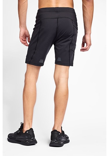 Erkek Koşu Kısa Tayt 25b-1010 SiYAH