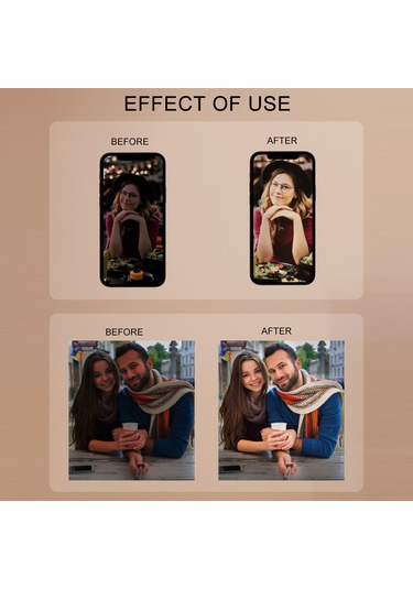 Qingmipy Usb Şarjlı 3 Renkli Aydınlatmalı Dizüstü Ve Telefon İçin Ayarlanabilir Parlaklıkta Klipsli Selfie Işığı Diğer