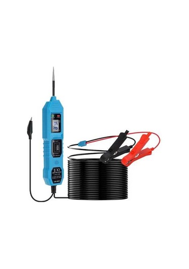 Pazly Otomotiv Güç Devre Probu Test Cihazı 3.5v-36v Araba İçin Mavi