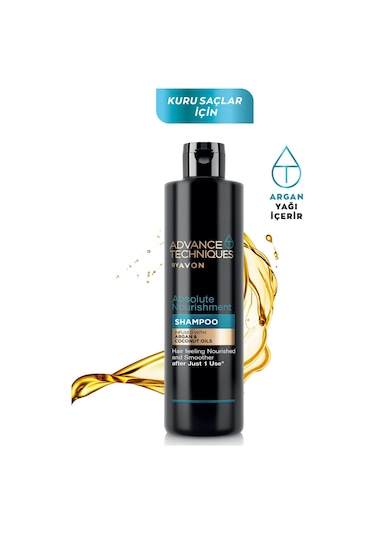Avon Advance Techniques Argan Yağı Besleyici Şampuan 400 ML