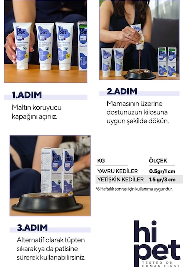 HiPet Antihairball Kedi Maltı