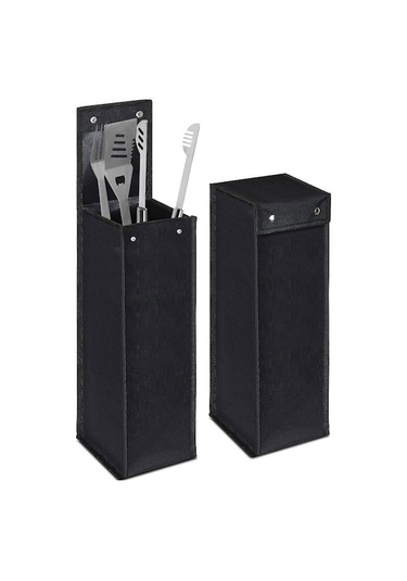 Rogfer Donanım Araçları Barbekü Eşyaları Oxford Bez Katlanır Saklama Çantası Siyah Çok Renkli Çok Renkli