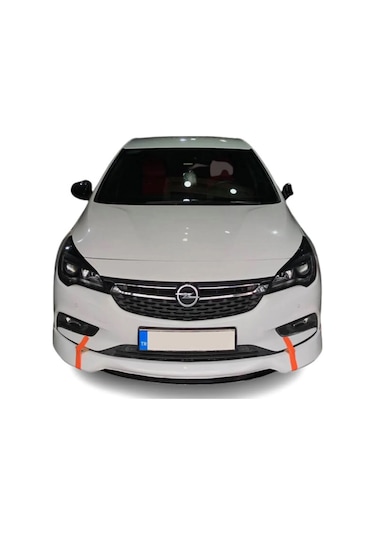 Opel Astra K Custom Ön Ek Karlık Abs Plastik Mat Siyah 2015 2016 2017 2018 2019 2020 2021