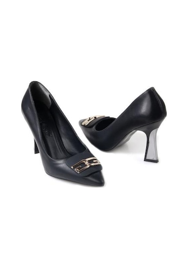 Papuçcity Dnz 03013 8,5 Cm Topuklu Kadın Stiletto Ayakkabı 001