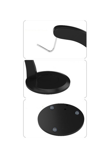 Suntek Muz Tutucu Standı Çok Fonksiyonlu Taşınabilir Ev Için Siyah